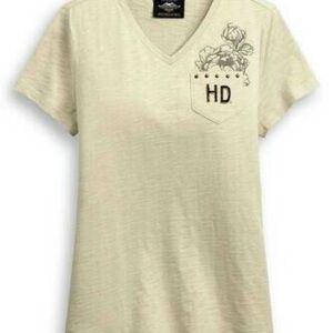 Harley Davidson Women Short Sleeve Motorcycle Tee Shirt Size XXL